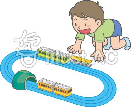 こども 電車 模型 おもちゃ イラストイラスト No 1203016 無料