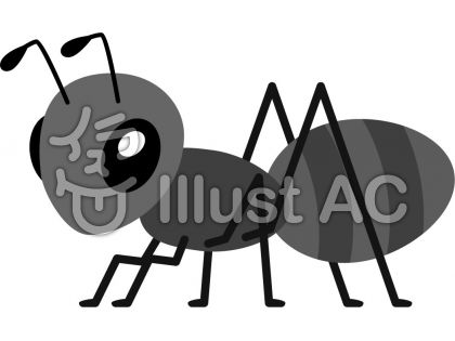 すべての動物の画像 上蟻 イラスト 簡単