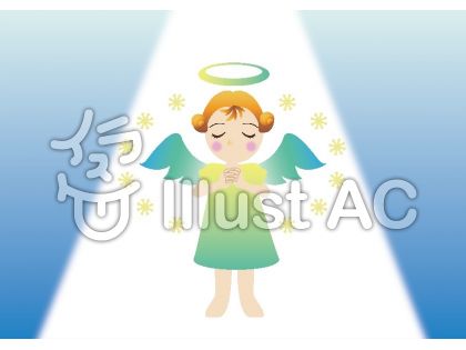 天使の祈りイラスト 無料イラストなら イラストac