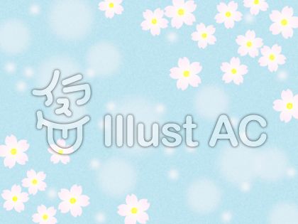 桜の花模様の壁紙パステルカラーの背景素材イラスト No 無料イラストなら イラストac