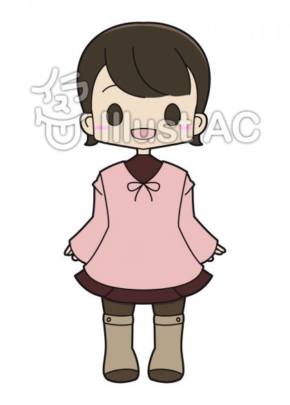 秋 オシャレ 女の子イラスト No 無料イラストなら イラストac