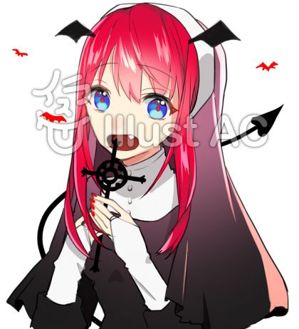 シスター ハロウィンver イラスト No 無料イラストなら イラストac