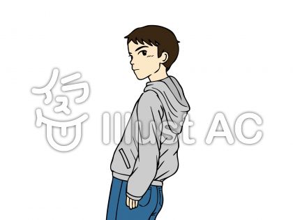 アニメ画像について ベスト50 振り返る イラスト 構図