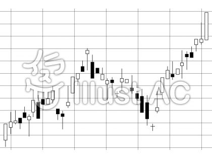 シンプルなチャートイラスト No 1293223 無料イラストなら イラストac