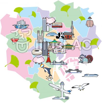 絵地図イラスト 無料イラストなら イラストac