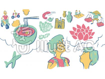 ベトナム料理イラスト 無料イラストなら イラストac