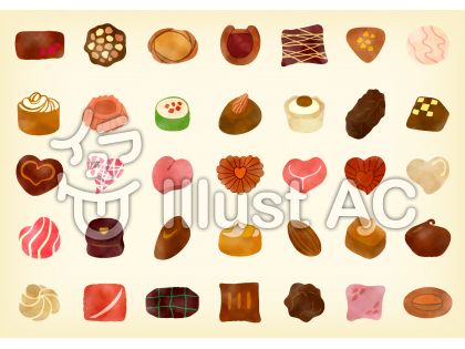 ボンボンチョコレートイラスト 無料イラストなら イラストac