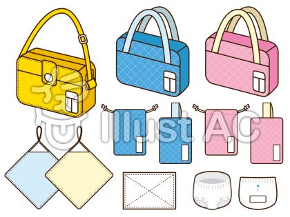 レッスンバッグイラスト 無料イラストなら イラストac