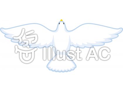 翼を広げ 羽ばたく鳥 俯瞰 上面イラスト No 1384649 無料イラストなら イラストac