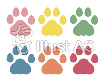 猫の足跡イラスト 無料イラストなら イラストac