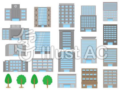 ビル イラスト 素材 無料 写真素材 フォトライブラリー