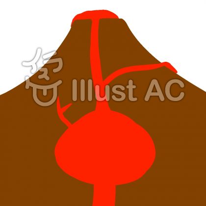 マグマイラスト 無料イラストなら イラストac