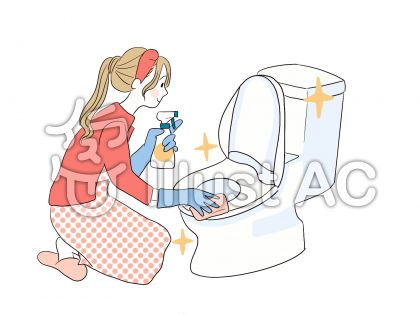 トイレ掃除イラスト 無料イラストなら イラストac