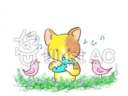 オカリナ演奏イラスト 無料イラストなら イラストac