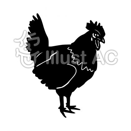 最高のコレクション かっこいい 鶏 イラスト 白黒 最高の新しい壁紙aahd