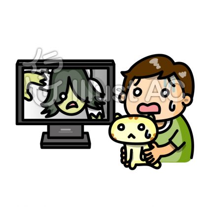 ホラー映画イラスト 無料イラストなら イラストac