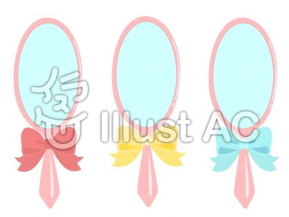 手鏡イラスト 無料イラストなら イラストac