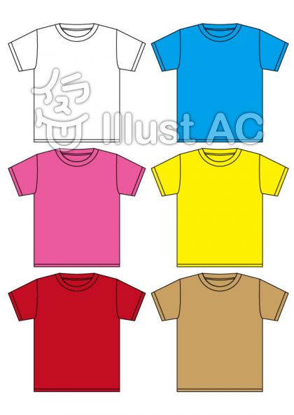 100 Tシャツ 無地 イラスト 最高の画像画像