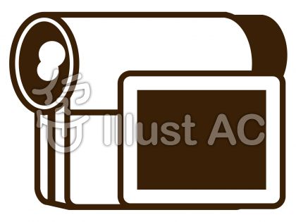 ビデオカメライラスト 無料イラストなら イラストac