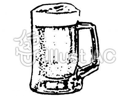 ビールシルエットイラスト 無料イラストなら イラストac