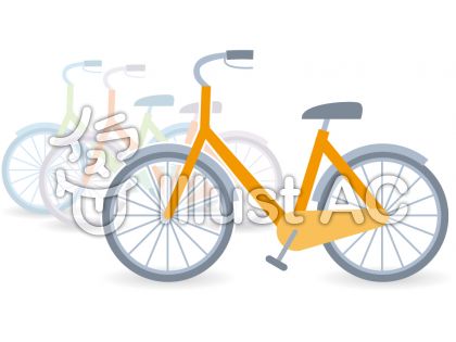 ママチャリイラスト 無料イラストなら イラストac