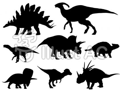 コレクション 恐竜 イラスト シルエット 簡単 3407 恐竜 イラスト シルエット 簡単