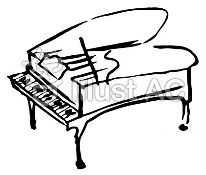印刷 かわいい 手書き ピアノ イラスト 面白い犬のイラスト