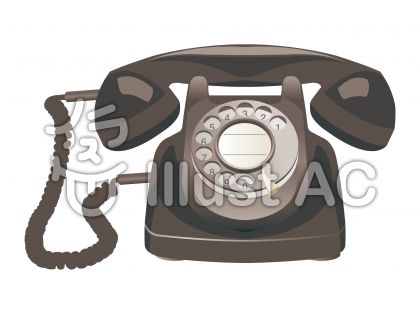 受話器イラスト 無料イラストなら イラストac