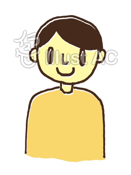 七三分けイラスト 無料イラストなら イラストac