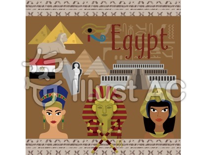 エジプト壁画イラスト 無料イラストなら イラストac