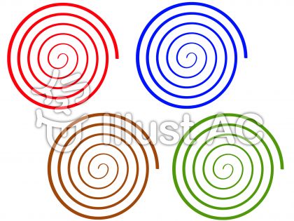 うずまきイラスト 無料イラストなら イラストac
