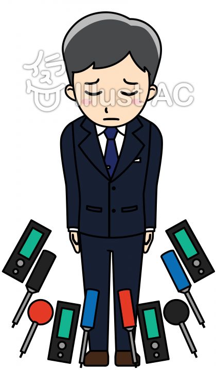 マスコミイラスト 無料イラストなら イラストac