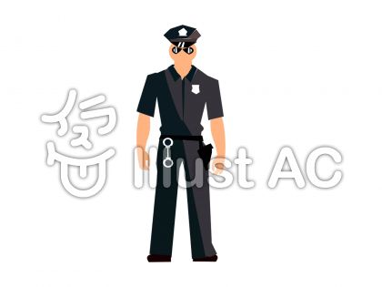 アメリカの警官イラスト No 無料イラストなら イラストac