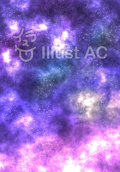 キラキラ青色ベース星空宇宙壁紙イラスト No 無料イラストなら イラストac