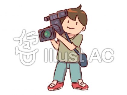 マスコミイラスト 無料イラストなら イラストac