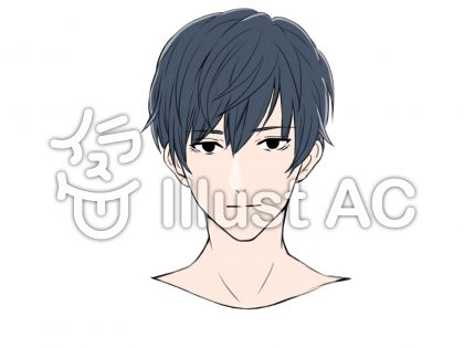 黒髪男子イラスト No 無料イラストなら イラストac