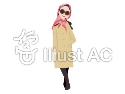 トレンチコートイラスト 無料イラストなら イラストac