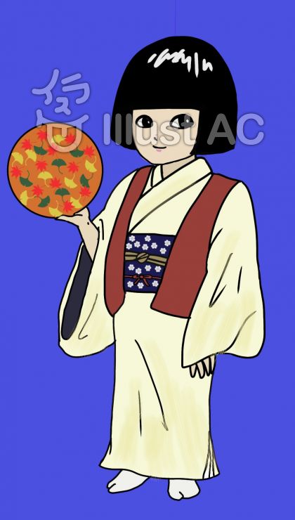 座敷わらしイラスト 無料イラストなら イラストac