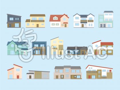 注文住宅イラスト 無料イラストなら イラストac