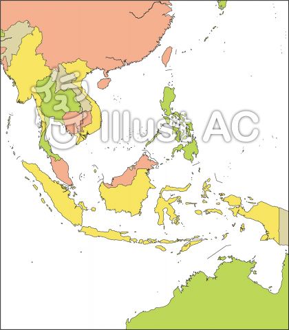 東南アジア地域 国別イラスト No 無料イラストなら イラストac