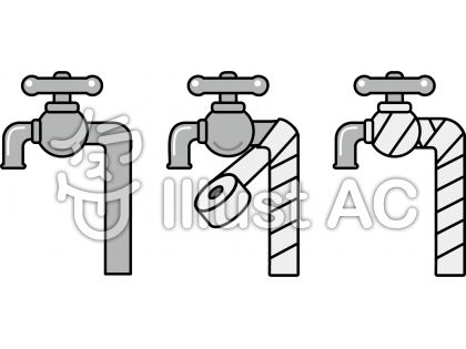 水道管イラスト 無料イラストなら イラストac