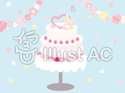 ウェディングケーキイラスト 無料イラストなら イラストac