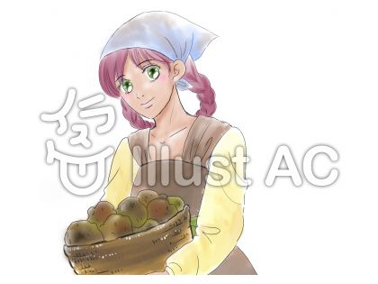 村娘イラスト 無料イラストなら イラストac