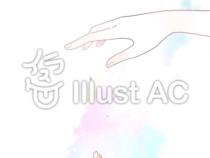 手放すイラスト/無料イラストなら「イラストAC」