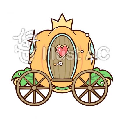ディズニー シンデレラ かぼちゃの馬車 イラスト