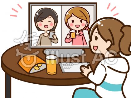 ジュースを飲むイラスト 無料イラストなら イラストac