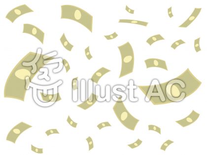 お金をばらまくイラスト 無料イラストなら イラストac
