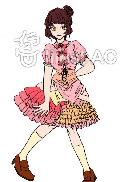 ロリータ服イラスト 無料イラストなら イラストac