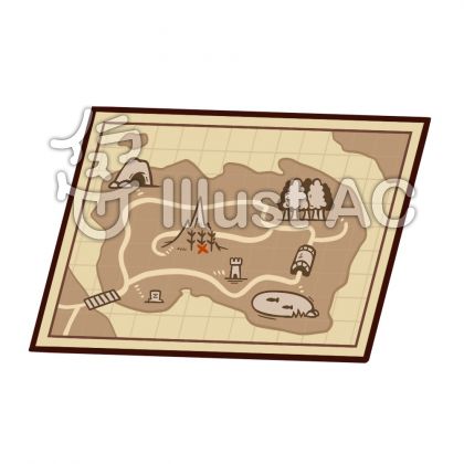 宝探しイラスト 無料イラストなら イラストac