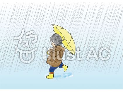 霧雨イラスト/無料イラストなら「イラストAC」